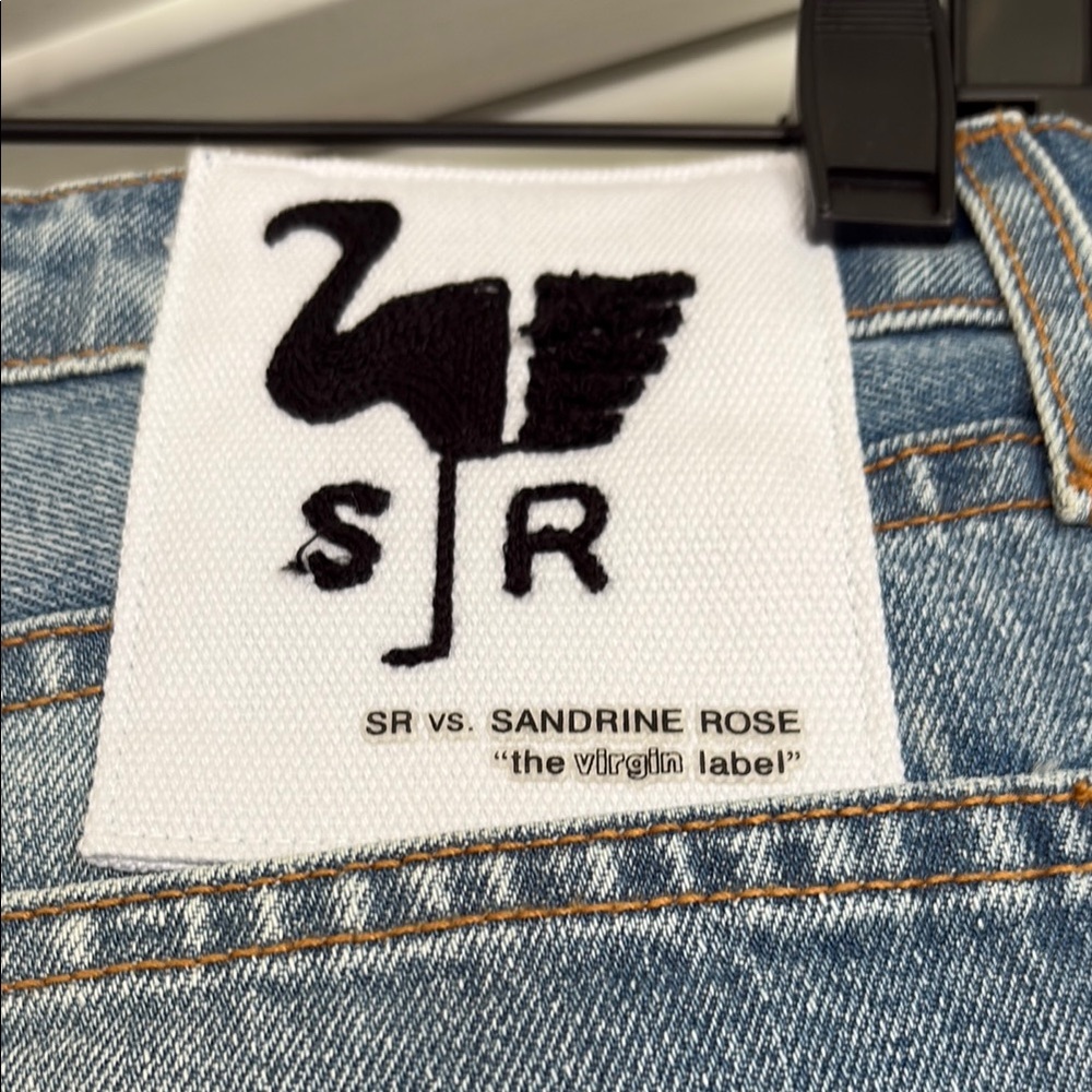 Sandrine Rose Indigo Jeans NWT - Picture 3 of 8